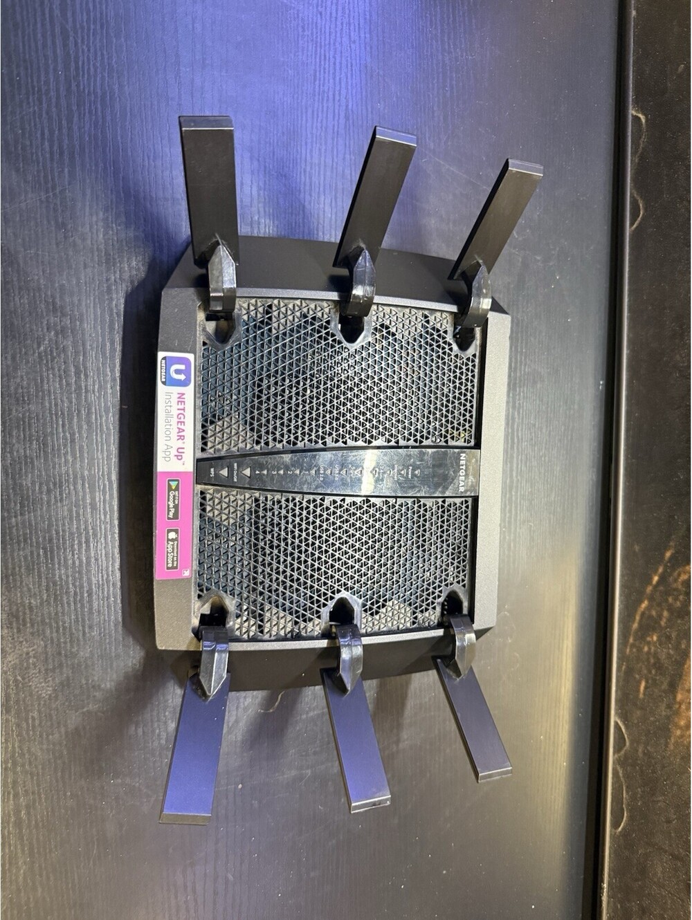 NETGEAR Nighthawk X6S AC4000 R8000P Tri-Band Router 6 Antennas No Adapter